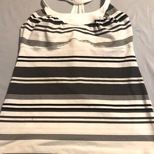 Lululemon Black/White Tank